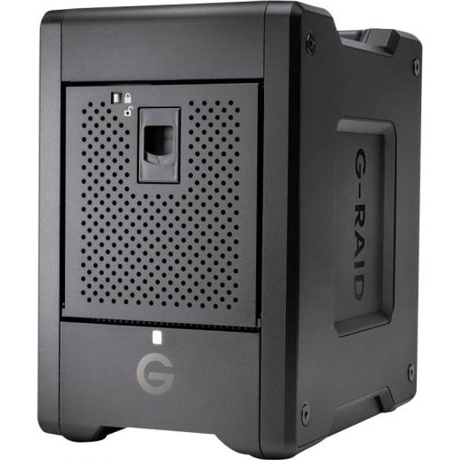 SanDisk Professional G-Raid Shuttle 4, G-Raid Shuttle 4, 48 TB, externí HDD 8,9 cm (3,5), USB 3.2 (Gen 2) , Thunderbolt 3, černá, SDPH34H-048T-MBAAB