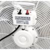 CasaFan FLOOR2PROTECT IP54 SL podlahový ventilátor 120 W (Ø x v) 495 mm x 520 mm bílá vhodný i pro zimní provoz