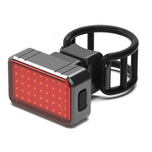 Zadní cyklistické světlo USB, 45× LED, 350 mAh