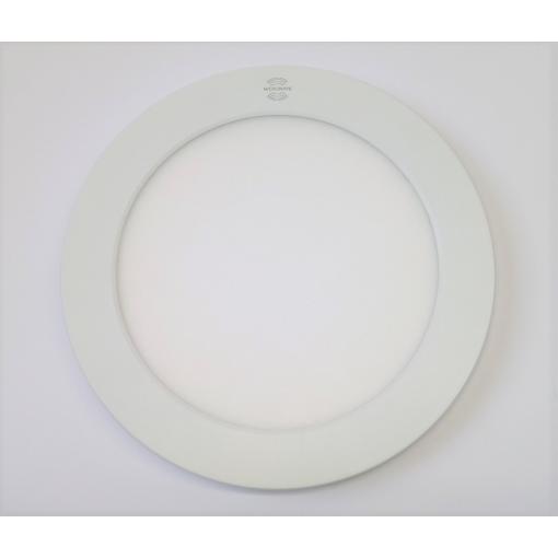 Svítidlo LED přisazené, 18W, 1620lm, 3000-6000K, kruhové, s mikrovlnným pohybovým čidlem, bílé
