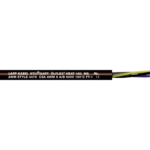 LAPP ÖLFLEX® HEAT 180 MS vysokoteplotní kabel 5 G 1.50 mm² černá 466213-1000 1000 m