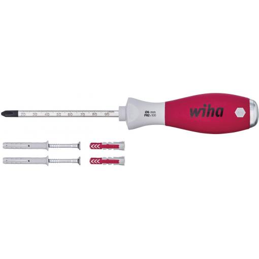 Wiha děrovačka na hmoždinky dílnu, velikost PH 2, délka 100 mm