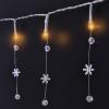 Solight LED řetěz s ozdobnými přívěšky 20LED, 60x mini dekorace, 2m, 2x AA - 1V235