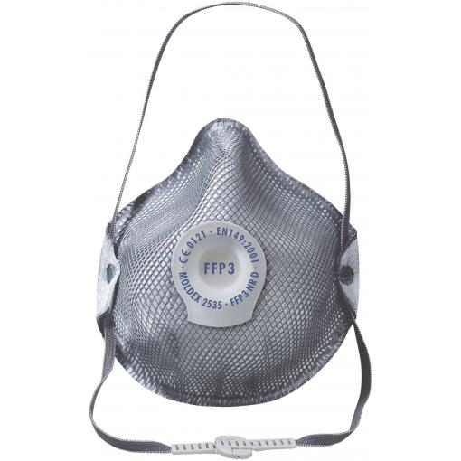 Moldex 253501 respirátor proti jemnému prachu, s ventilem FFP3 D 10 ks