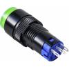TRU COMPONENTS LAS2Y-11/G, TC-9428040 tlačítko, 12 mm, 250 V, 3 A, 1 ks