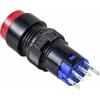 TRU COMPONENTS LAS2Y-11/R/12V, TC-9428060 tlačítko, 12 mm, 250 V, 3 A, 1 ks
