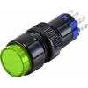 TRU COMPONENTS LAS2Y-11Z/G/12V, TC-9428076 tlačítkový spínač, 12 mm, 250 V, 3 A, 1 ks