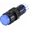 TRU COMPONENTS LAS2Y-11Z/B/12V, TC-9428080 tlačítkový spínač, 12 mm, 250 V, 3 A, 1 ks