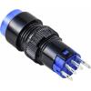 TRU COMPONENTS LAS2Y-11Z/B/12V, TC-9428080 tlačítkový spínač, 12 mm, 250 V, 3 A, 1 ks