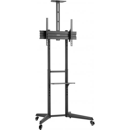 SpeaKa Professional TV kolečkový vozík 94,0 cm (37) - 177,8 cm (70) podlahový stojan, naklápěcí, nastavitelná výška