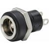 TRU COMPONENTS TC-9465736 nízkonapěťový konektor zásuvka, vestavná vertikální Pólů: 2 1 ks