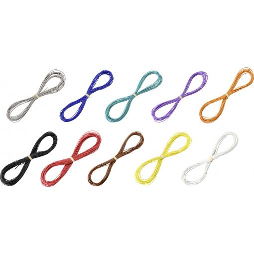 TRU COMPONENTS TC-9475604 signálový kabel, 7 x 0.2 mm², barevná, 1 sada