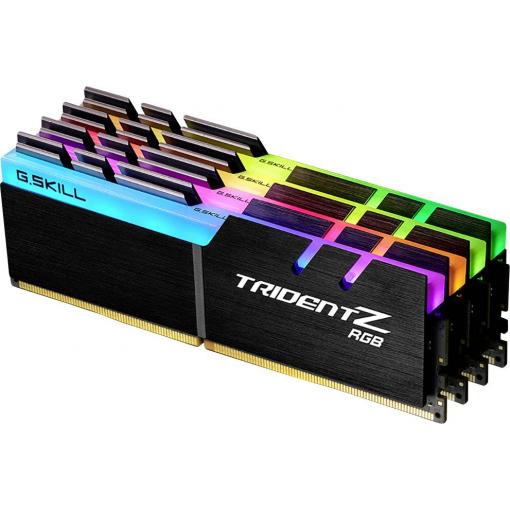 G.Skill Trident Z RGB Sada RAM pro PC DDR4 64 GB 4 x 16 GB Bez ECC 3600 MHz 288pin DIMM CL18-22-22-42 F4-3600C18Q-64GTZR
