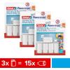 tesa POWERSTRIPS® Klip na kabely bílá Množství: 15 ks