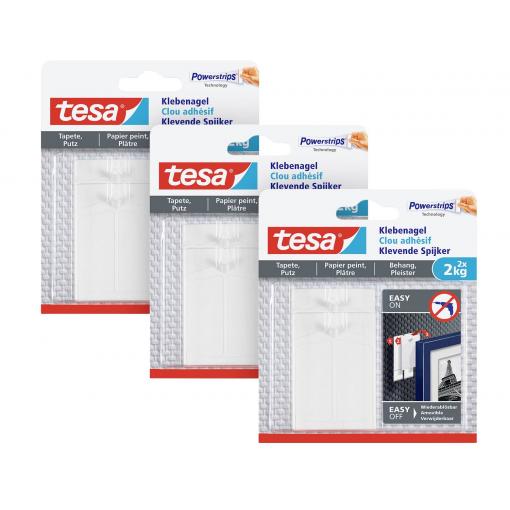 tesa 77776 Lepicí hřebíky bílá Množství: 6 ks