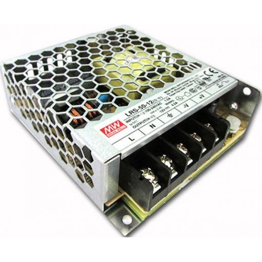 Průmyslový zdroj Mean Well LRS-50-12, 12 V / 50 W, spínaný