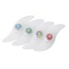 LED světlo do výpletu kola modré KJ-803, napájení CR2032