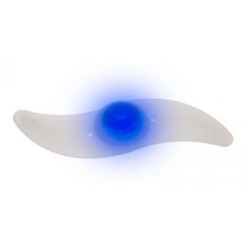 LED světlo do výpletu kola modré KJ-803, napájení CR2032