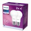 LED žárovka Philips E27 12,5W 4000K 230V A60  SET2ks  P726959 cena za balení 2 ks