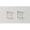 LED příchytka pro alu profil LINE 8 přisazený 17x8mm