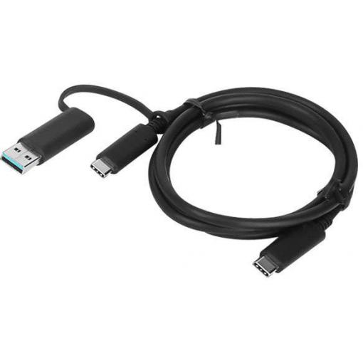 Lenovo USB kabel USB 3.2 Gen1 USB-A zástrčka, USB-C ® zástrčka 1.00 m vícebarevná 4X90U90618