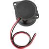 TRU COMPONENTS TC-9202120 piezo bzučák Hlučnost: 75 dB Napětí: 12 V/DC nepřerušovaný tón 1 ks