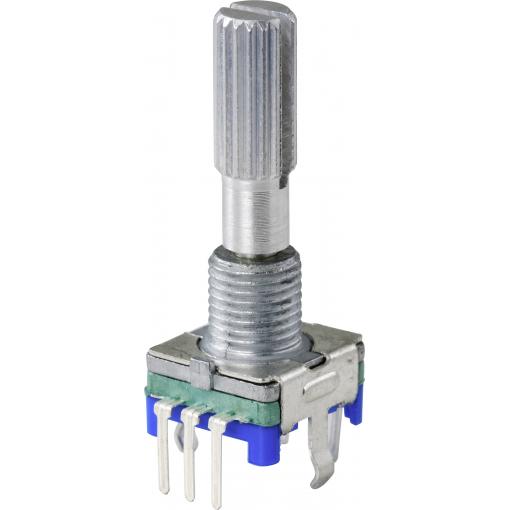 TRU COMPONENTS TC-9415580 EC11S-H6.5B2-25K12-26P otočný spínač 5 V 0.5 mA 360 ° 1 ks