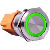 Joy-it BUTTON22C-L-GR, BUTTON22C-L-GR spínač s reverzací, 22.20 mm, 250 V/AC, 15 A, 1 ks