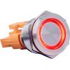 Joy-it BUTTON22B-M-RD, BUTTON22B-M-RD spínač s reverzací, 22.2 mm, 250 V, 7 A, 1 ks
