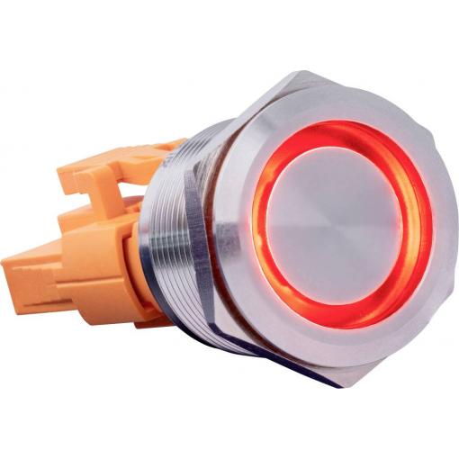 Joy-it BUTTON22B-M-RD, BUTTON22B-M-RD spínač s reverzací, 22.2 mm, 250 V, 7 A, 1 ks