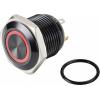 TRU COMPONENTS GQ16F-10E/J/R/12V/A, TC-9428160 tlačítko, 16 mm, 48 V/DC, 2 A, 1 ks