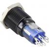 TRU COMPONENTS LAS2GQF-11ZE/B/12V/A/P, TC-9428188 tlačítko, 16 mm, 250 V, 3 A, 1 ks