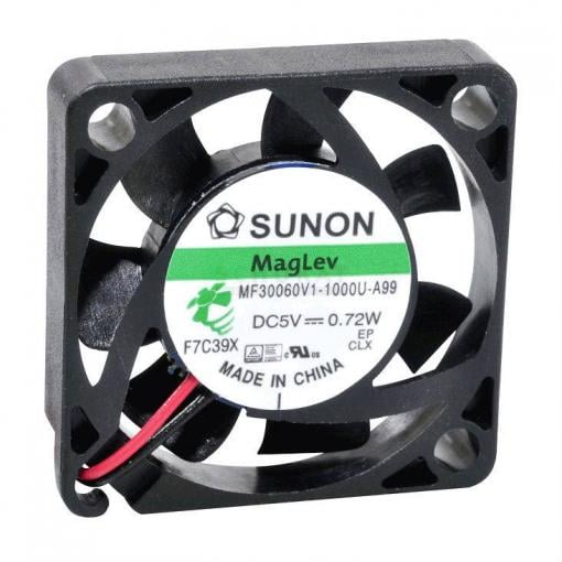 Sunon MF30060V21000UA99 axiální ventilátor, 5 V/DC, 6.28 m³/h, (d x š x v) 30 x 30 x 6 mm, MF30060V21000UA99