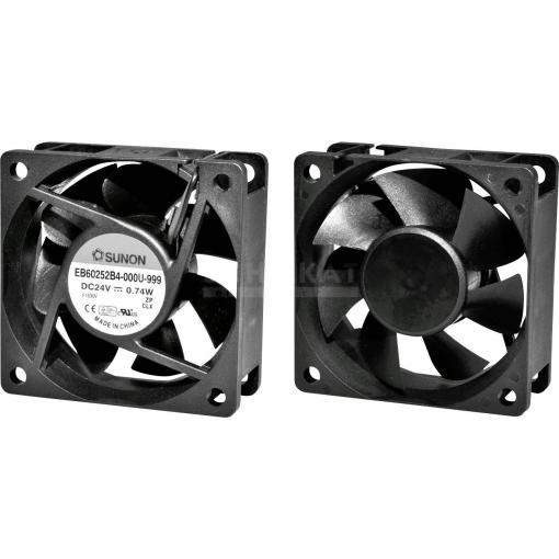 Sunon EE60252B1-A99 axiální ventilátor 24 V/DC 39.91 m³/h (d x š x v) 60 x 60 x 25 mm