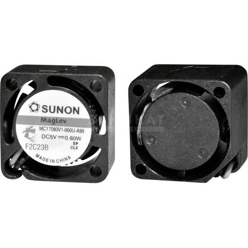 Sunon MF17080V11000UA99 axiální ventilátor 5 V/DC 1.52 m³/h (d x š x v) 17 x 17 x 8 mm