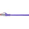 Renkforce RF-4724914 RJ45 síťové kabely, propojovací kabely CAT 6 S/FTP 0.25 m fialová s ochranou, pozlacené kontakty, samozhášecí 1 ks