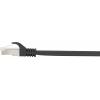 Renkforce RF-4732884 RJ45 síťové kabely, propojovací kabely CAT 5e F/UTP 5.00 m černá s ochranou 1 ks