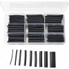 TRU COMPONENTS TC-9508156 sada smršťovacích bužírek černá Poměr smrštění:3:1 300 ks