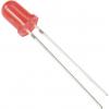 TRU COMPONENTS LED s vývody 5 mm červená kulatý 5 mm 100 mcd 60 ° 20 mA