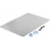 TRU COMPONENTS sada ESD podložky na stůl šedá (d x š x v) 900 x 610 x 2 mm vč. zemnicího kabelu, včetně zemnicího náramku , včetně spojovacího vedení