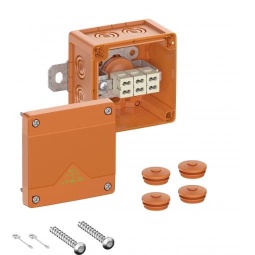 Spelsberg 86740001 rozbočovací krabice (d x š x v) 100 x 100 x 70 mm oranžová IP66 1 ks