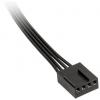 PC větrák Y kabel [1x zásuvka pro PC větrák 4pólová - 2x zásuvka pro PC větrák 4pólová] 0.35 m černá Kolink