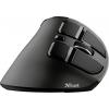 Trust VOXX optická ergonomická myš, přenos Bluetooth®, bezdrátový, 9 tlačítko, 2400 dpi, černá