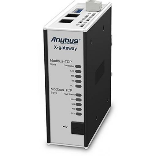 Anybus Modbus-TCP Slave/Modbus-TCP Slave brána 24 V/DC
