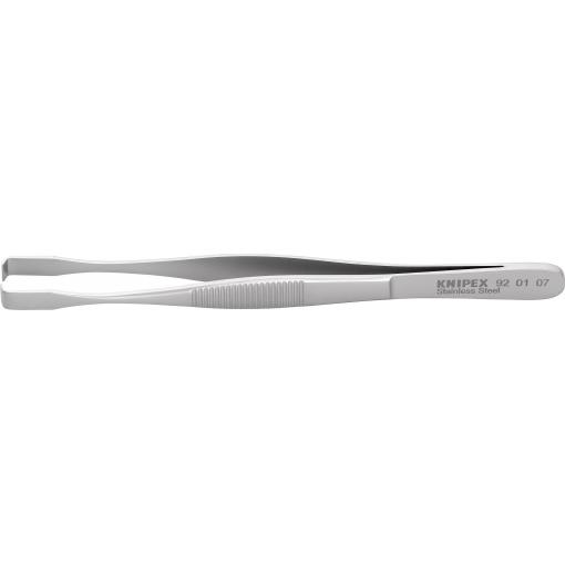 Knipex 92 01 07 Polohovací pinzeta, 1 ks, tupá, 145 mm