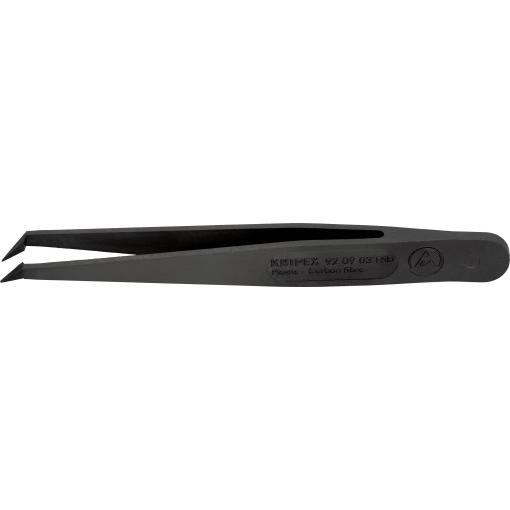 Knipex 92 09 03 ESD ESD Pinzeta, 1 ks, špičatá, zahnutá 45°, jemná, 110 mm