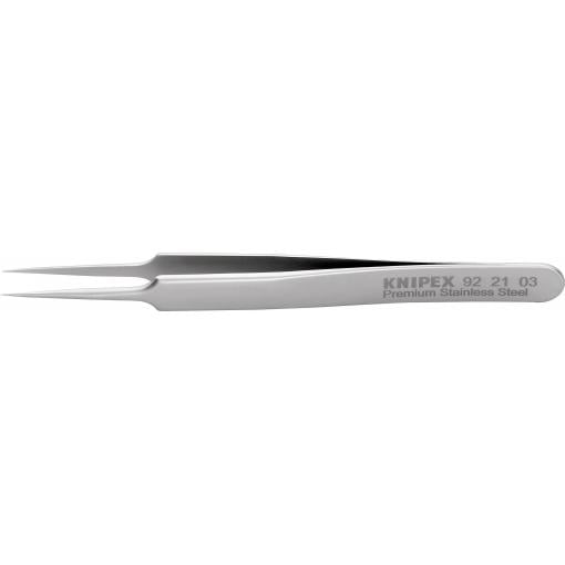 Knipex 92 21 03 jemná pinzeta, 1 ks, špičatá, jemná, extra tenký, 110 mm