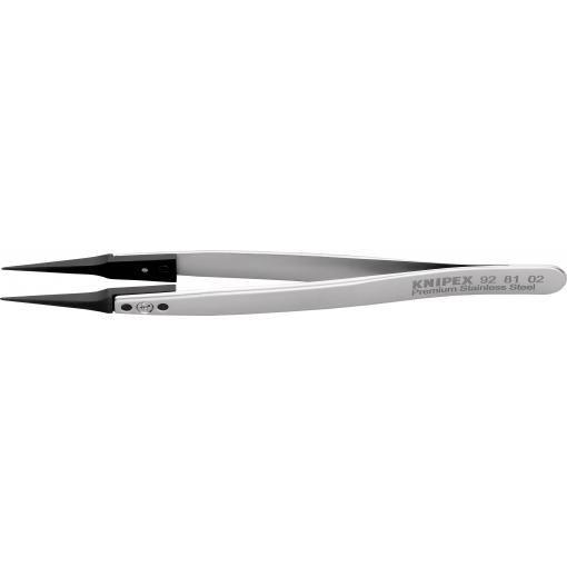 Knipex 92 81 02 ESD Pinzeta, 1 ks, špičatá, 130 mm