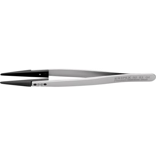 Knipex 92 81 04 ESD Pinzeta, 1 ks, špičatá, 130 mm