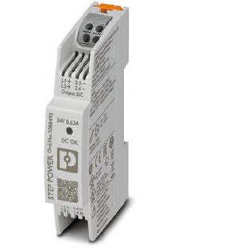 Phoenix Contact 1088495 síťový zdroj na DIN lištu 24 V/DC 0.63 A 15 W Počet výstupů:1 x Obsah 1 ks